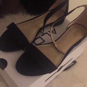 Aldo black flats